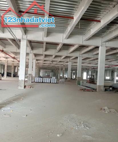 Cho thuê 12.700m2 Kho, Xưởng  tại khu CN Yên Phong, tỉnh Bắc Ninh.
+Diện tích nhà xưởng :