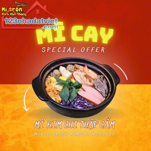 Nhượng quyền kinh donah  Mì Cay - Mì trộn - Trà Sữa thương hiệu Park Kim Thang 0938909092 - 1