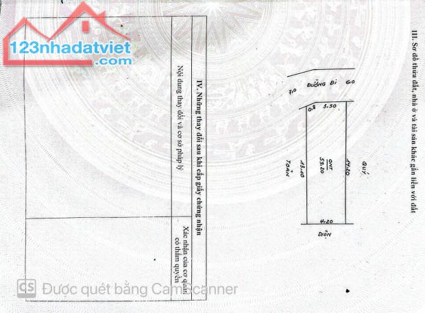 BÁN ĐẤT PHỤNG CHÂU, CHƯƠNG MỸ. TRỤC CHÍNH KINH DOANH ĐƯỜNG 7M DIỆN TÍCH 59M GIÁ 3TY5 - 2