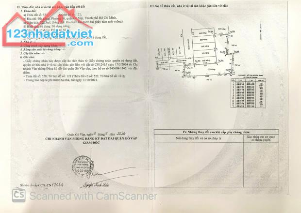 Bán nhanh HXH đường số 9, Phường 16, Quận Gò Vấp