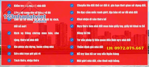 Dịch Vụ Giấy Tờ Nhà Đất tại Cầu Giấy Liên Hệ: 0972 078 667 - 1