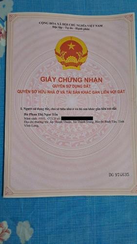 CHÍNH CHỦ CẦN BÁN GẤP 2 Công Đất Ruộng Tại Xã Nguyễn Văn Thảnh, Bình Tân, Vĩnh Long - 1