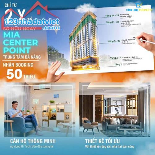 Căn hộ Mia Center Point giá tốt nhất Quận Liên Chiểu - Cơ hội đầu tư lợi nhuận cao