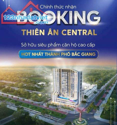 Chính thức nhận booking chung cư Thiên Ân mặt đường Hùng Vương, thành phố Bắc Giang.