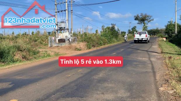 Bán đất TP BMT cách ngã sáu chỉ 8km mặt tiền 29m đường bê tong diện tích trên 500m2 chỉ