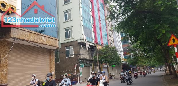 Mặt phố Nguyên Khang Yên Hòa Cầu Giấy Hà Nội kinh doanh 30 tỷ. Mặt tiên gần 5m vỉa hè rộng - 1