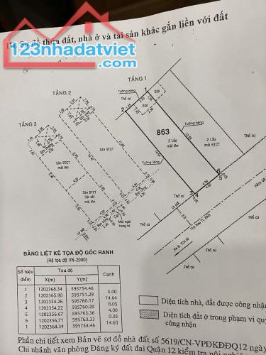 Bán Nhà Lâm Thị Hố, 59m2,3 Tầng, Đường 10m Thông thoáng xe hơi ngủ trong nhà - 4