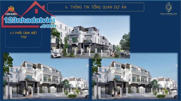 🏡 BÁN SHOPHOUSE LÔ GÓC 153M² – PANACEA HILL MỘC CHÂU