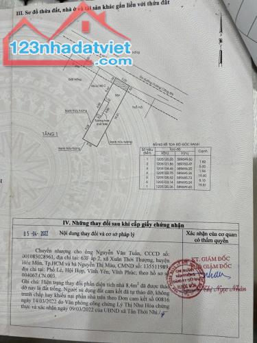 Tết tới nợ dí bán gấp nhà trước tết để trả nợ ngay Tân Thới Nhì 12,Hóc Môn ,Sổ Riêng 920Tr