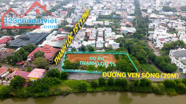 Đất nền THẠNH LỘC 15 Quận 12 - View Sông Sài Gòn - 1