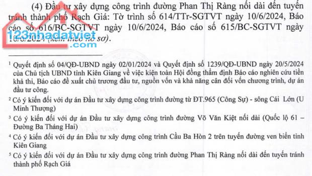 Cần bán thửa đất 1067m² tại Khu phố Vĩnh Viễn, phường Vĩnh Hiệp, TP Rạch Giá, Kiên Giang - 3