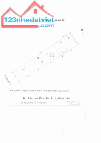 VUA MẶT PHỐ - Bán nhà Mặt phố HÀNG CÓT giá 100 tỷ, 151.2m x 2T, MT 4,37m - 1