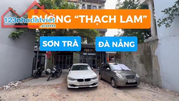 BÁN CẶP ĐẤT: 170 m2, ngang: 10m. Mặt tiền đường Thạch Lam, sát biển Mỹ Khê