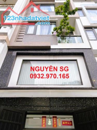 SIÊU PHẨM 5 TẦNG, DT 56M2 (4 x 14), HẺM 5M ÔTÔ VÔ NHÀ, KHU PHÂN LÔ VIP, HOÀNG HOA THÁM, BT