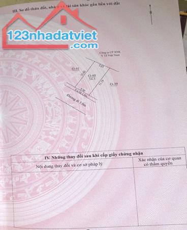 ⛔️Chính chủ cần bán đất đấu giá Cổ Bồng, đường Di Ái, xã Di Trạch, Hoài Đức, Hà Nội; 9,5tỷ - 2