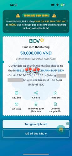 Đất Nền Phố Thương Mại 5F The AURA BÀU N31 /150M SHR dòng tiền cho thuê đất 5Tr/ tháng - 4