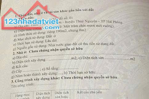 Bán lô 190m đường 12m trung tâm vùng lõi Đồng Quán Thuỷ Sơn xây biệt thự quá đẹp