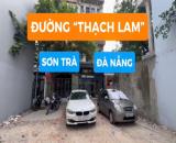 BÁN CẶP ĐẤT: 170 m2, ngang: 10m. Mặt tiền đường Thạch Lam, sát biển Mỹ Khê