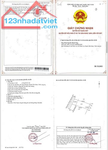 Bán gấp lô đất mặt tiền đường Phạm Thị Kiều, 10x30, Gía Rẻ chỉ 14tr/m2.