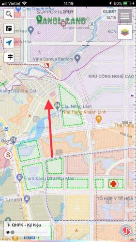 Hàng hiếm đất TDC Cầu Vai Réo xã Phú Cát huyện Quốc Oai lõi trung tâm hoà lạc. - 1