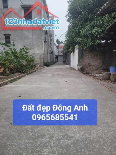 Đất đẹp Đông Anh 50m mặt tiền 5.3m giá 2.x tỷ. ngõ ô tô đậu cửa vài bước ra trục chính.