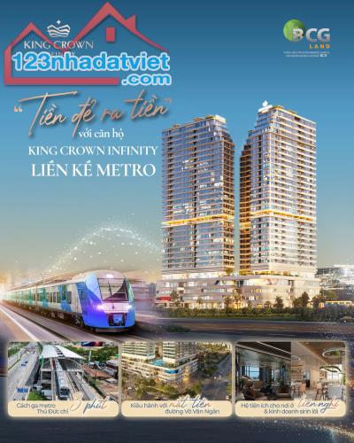 30% Nhận Nhà Căn Góc 1PN-2PN-3PN View Hồ Bơi & Land Mark 81 Tại King Crown Infinity Võ Văn - 3