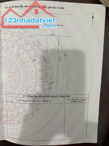 Bán Đất Tặng Nhà Đường Betong Nguyễn Dữ Khu Đông Mương TĐC Hòn Xện DT62m giá 2 tỷ 750 - 5