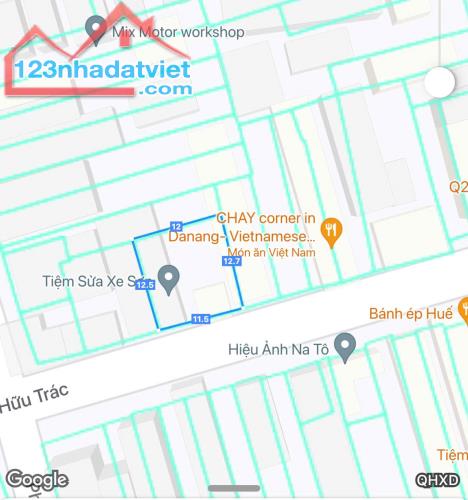 Bán đất mặt tiền Lê Hữu Trác - Ngang 12m - 150m2 nở hậu - vị trí kinh doanh đẹp. - 1