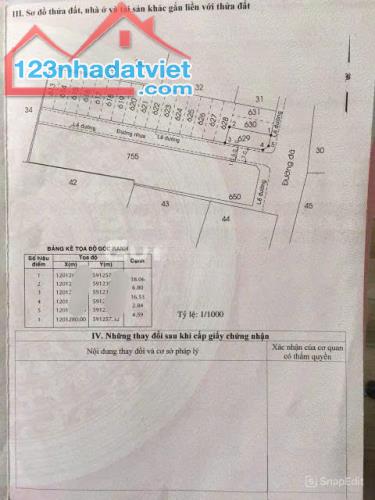 Bán căn nhà 2 mặt tiền kinh doanh ở gần chợ chữ S, Hóc Môn, Sổ Hồng Riêng mà giá có 970Tr