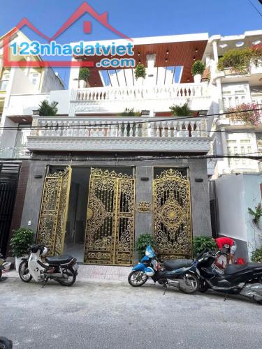 BIỆT THỰ SIÊU ĐẸP (8X20) MT HẺM 8M NHỰA NGUYỄN ẢNH THỦ, TCH, Q12 - 1