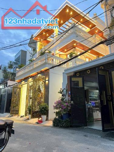 BIỆT THỰ SIÊU ĐẸP (8X20) MT HẺM 8M NHỰA NGUYỄN ẢNH THỦ, TCH, Q12 - 4