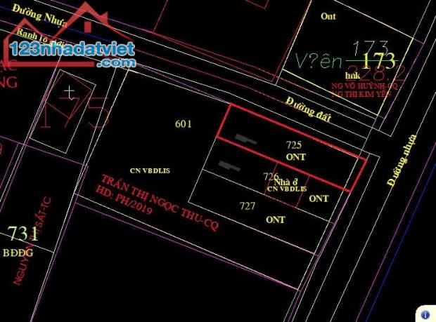 bán đất góc 2 mặt tiền xã tân thạnh đông, củ chi. dt 5x20m full thổ cư - 3