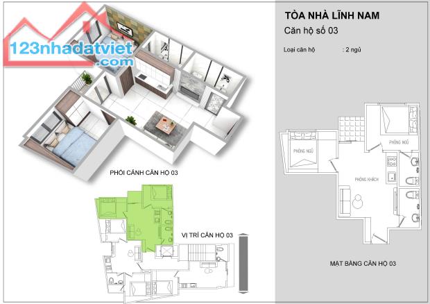 Bán nhà riêng Lĩnh Nam - Mai Động 136m2 oto tráng KD - 2