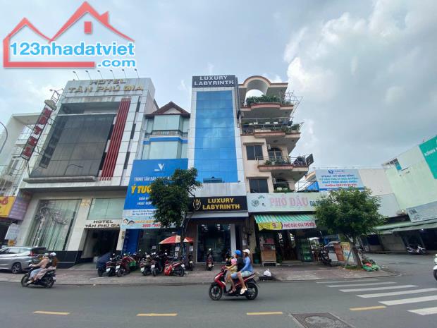 Bán nhà MTKD Gò Dầu ( gần Tân Sơn Nhì ) 5x16m - 2 lầu st , đang thuê 40tr- Giá : 21 tỷ TL