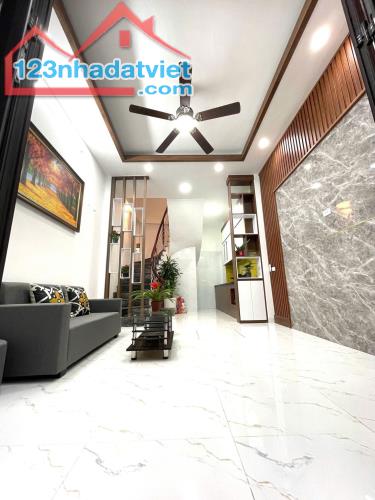 Nhà ngõ 108 Đông Thiên, Hoàng Mai: dt 30m2, 5 tầng, mt 4m, 💵5.45 tỷ - 1