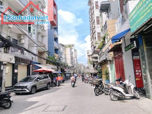 BÁN NHÀ  ĐƯỜNG 3 THÁNG 2 -  Q.10 - HẺM 8M - 77M² - 5 TẦNG - 10PN - THU 35 TR/ TH - 14.8 TỶ