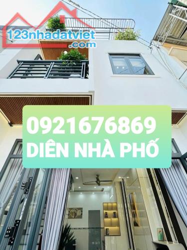 NHÀ MỚI Ở NGAY 3 TẦNG ĐƯỜNG THỐNG NHẤT. P16 . GV.DT 44M ..4.6 X 10 .GIÁ 4.65 TỶ