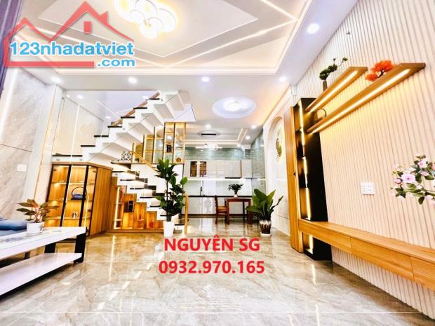 4x TỶ, SIÊU PHẨM 2 TẦNG FULL NỘI THẤT, DT 50M2 (5 x 10), GẦN MẶT TIỀN, LÊ ĐỨC THỌ, GÒ VẤP.