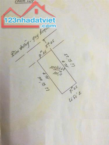 Đất Biệt thự 121m2, ngang 7m, đường 11m, khu phân lô 788 Thiên Lôi - Vĩnh Niệm - 3