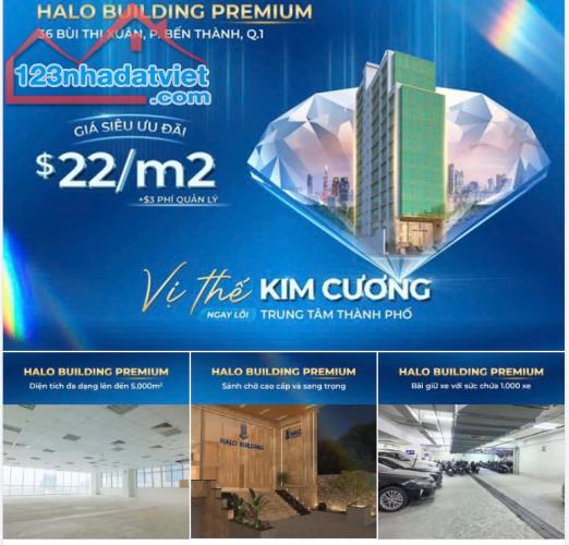 Siêu phẩm văn phòng sang trọng sàn từ 120 - 315m2 ngay khu trung tâm Quận 1 bật nhất SG