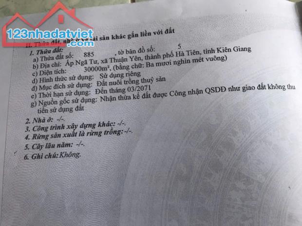 Bán 30.000m2 Đất Chính Chủ Có Sẵn Vuông Nuôi Tôm Công Nghiệp - 1 Nhà Yến Tiền Chế Tại TP. - 1