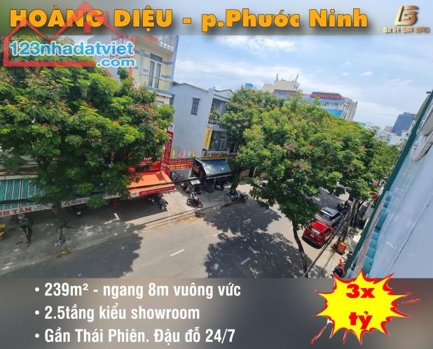 Bán căn nhà showroom HOÀNG DIỆU - phường Phước Ninh ngay trung tâm phố