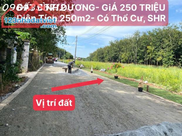 BÁN ĐẤT SỔ SẴN 250M2 TÂN LONG - PHÚ GIÁO - GIÁ 780 TRIỆU - 2