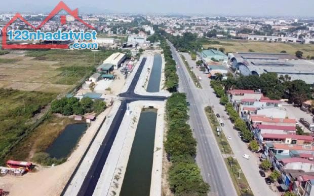 Lô Góc Vỉa Hè-View CV TTTM-Đường 16M-DT 80M²-MT 8,3M-X1 Nguyên Khê-Đông Anh