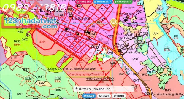 Đất nền thị trấn Ba Hàng Đồi, Lạc Thủy. Cách đường mòn 30m, cách An Phú 1km - 2