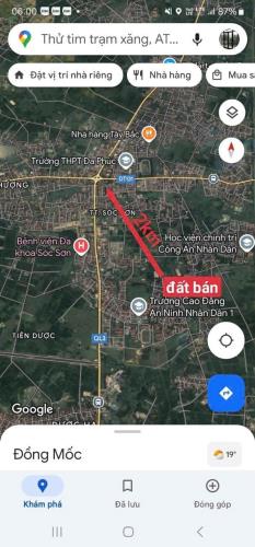 BÁN 40m2 ĐẤT LÔ GÓC NGÕ THÔNG TỨ PHÍA - 1