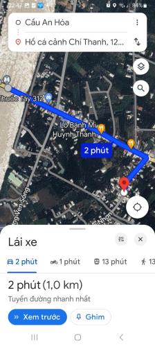 Gần cầu An Hóa, Long Hòa, Bình Đại.Nhà Mặt tiền lô góc đường 5m.  Full thổ cư 174 m2. - 3