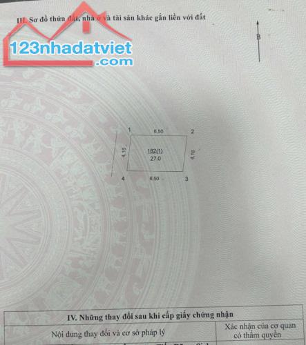 GẤP - CẦN TIỀN HẠ GIÁ - Bán nhà Lĩnh Nam - Hoàng Mai - 30m - 4,75 tỷ - 4