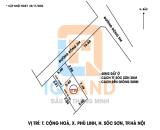 Nhỉnh 1 tỉ Bán 61m2 Cộng Hoà Phù Linh Sóc Sơn...