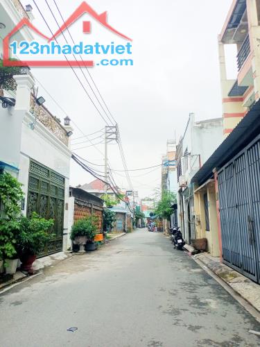 BÁN NHÀ SÁT MT CHỢ LK 5-6,HXT 8M THÔNG KÊNH ML - 74m2, NGANG 5.1, 2TẦNG BTCT - CHỈ 4tỷ 2 - 1